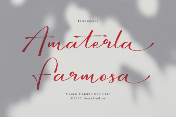 Amaterla Farmosa: A Handwritten Touch for Authentic Branding