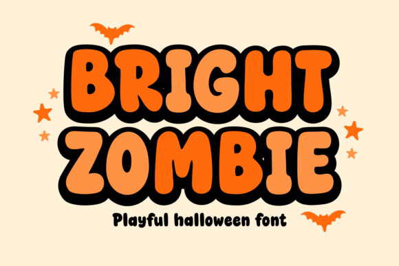 Bright Zombie Font: A Playful Twist on Halloween Typography