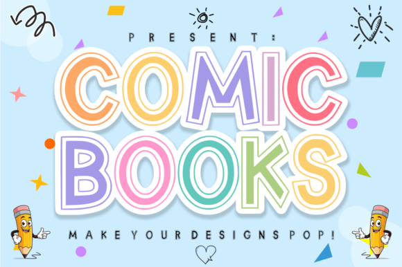 Comic Books Font: Unlocking Playful & Vibrant Design Energy