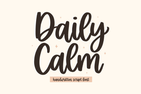 Daily Calm: A Font That Feels Like a Deep Breath