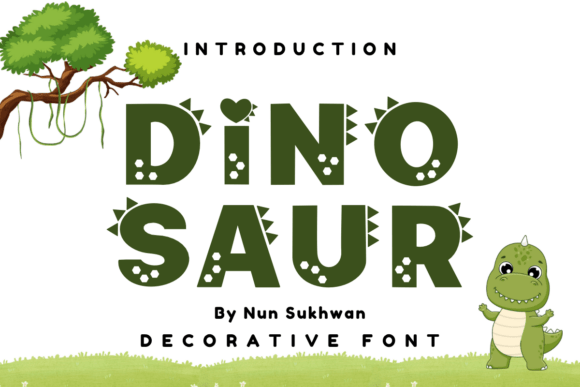 Dinosaur Font: A Roaringly Creative Choice for Your Designs