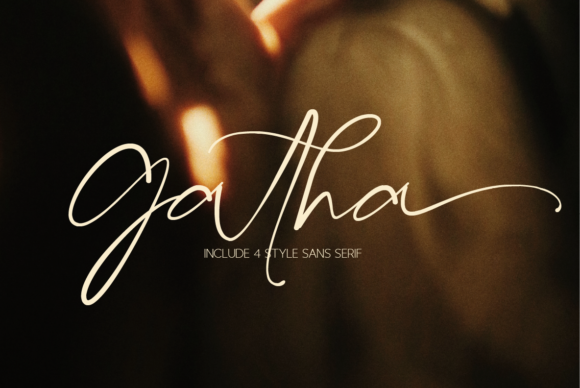 Gatha Duo Font: The Script and Sans Serif Pairing You Need
