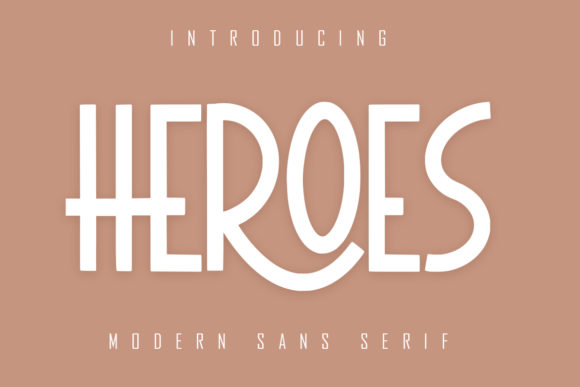 Heroes Font: Modern Daring for Your Brand Identity