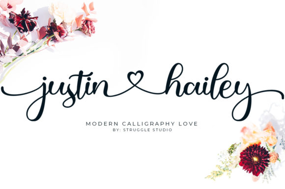 Justin Hailey Modern Font: A Fresh Take on Handwritten Elegance