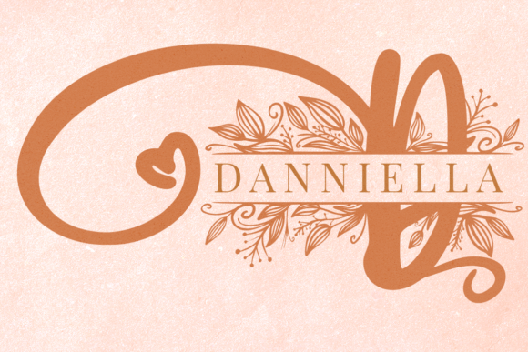 Love Eberline Monogram Font: A Festive Touch for Your Designs