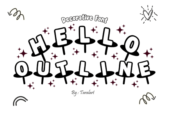 Meet Hello Outline: The Font That Stands Up and Stands Out