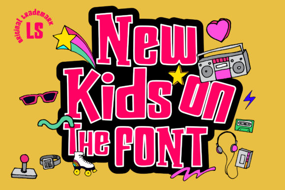 New Kids on the Font: Playful Typography for Creative Projects