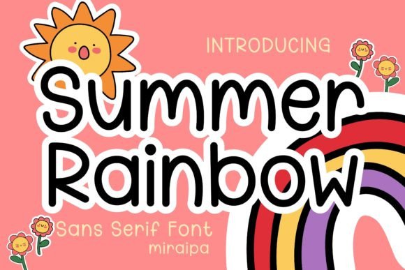 Summer Rainbow Font: A Warm, Playful Typeface for Creative Projects